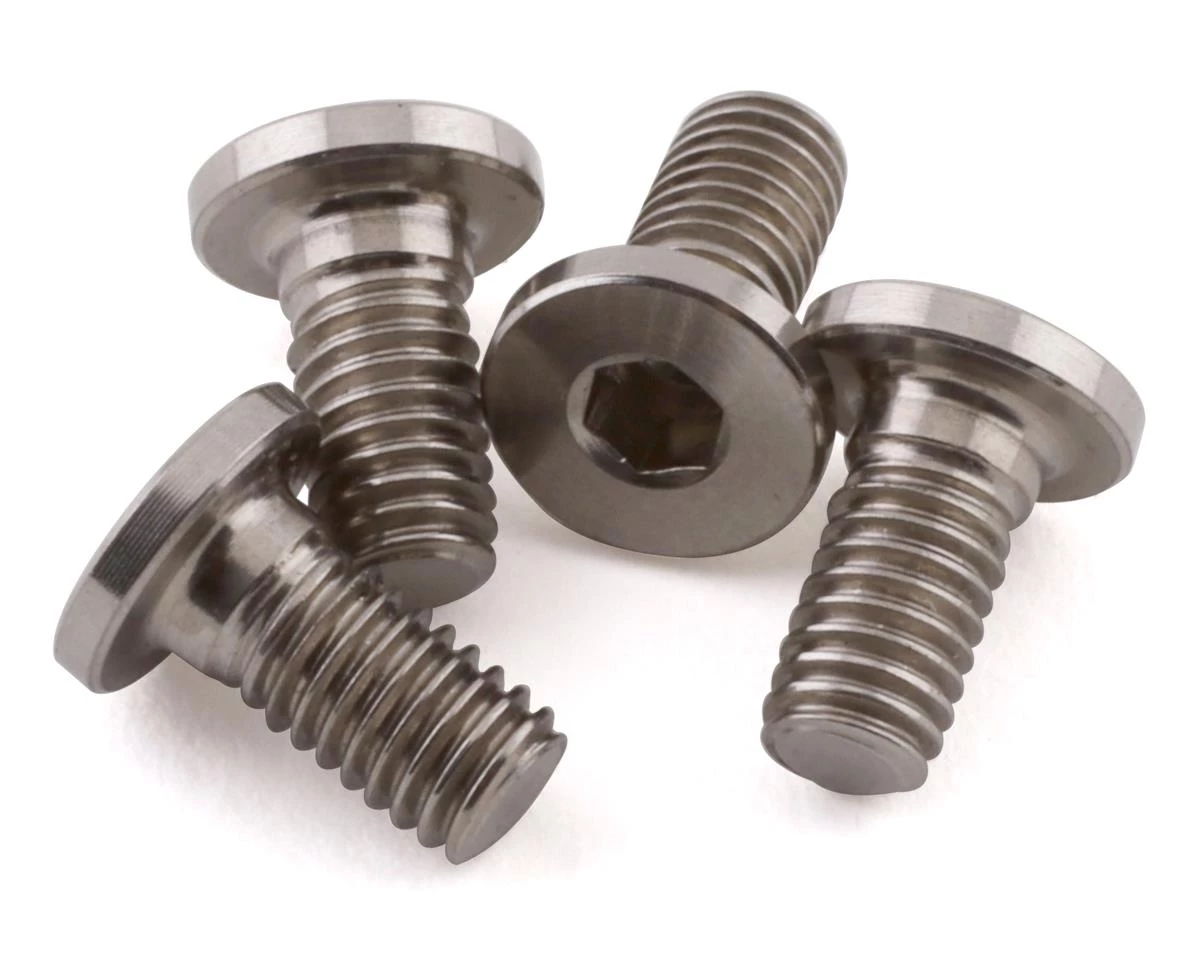 Avid RC 3x6mm Titanium Low Profile Screws (4) 3 Avid RC 3x6mm Titanium Low Profile Screws (4)