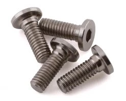 Avid RC 3x8mm Titanium Low Profile Screws (4)