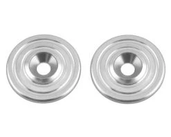 Avid RC Ringer Aluminum Wing Buttons (Silver) (2)