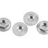 Avid RC Ringer 4mm Wheel Nuts (Silver) (4) -Avid RC Sales Shop avd10097 sil
