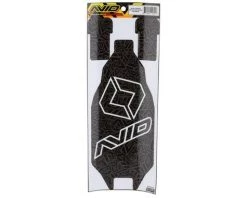 Avid RC Associated RC10B6.4D Precut Chassis Protective Sheet (Black)