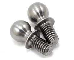 Avid RC 4.9x5mm Titanium Ball Stud (2)