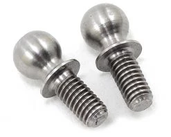 Avid RC 4.9x6mm Titanium Ball Stud (2)