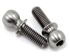 Avid RC 4.9x8mm Titanium Ball Stud (2)