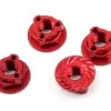 Avid RC Triad 4mm Light Weight Serrated Wheel Nut Set (4) (Red) -Avid RC Sales Shop avd1047 red