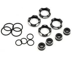 Avid RC B5/B6/B7 Shock Cap & Collar Kit (Black)