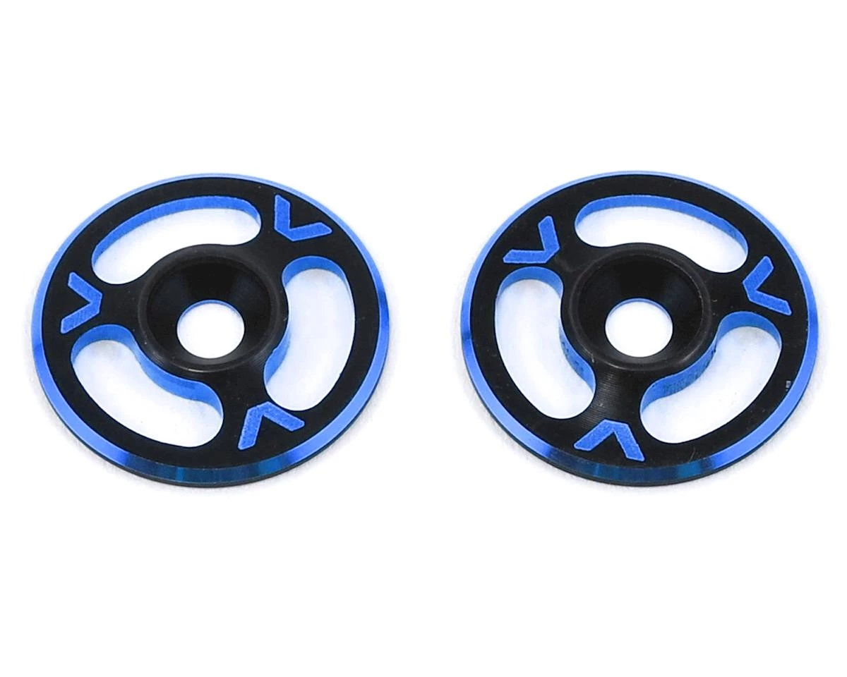 Avid RC Triad Wing Mount Buttons (2) (Black/Blue) 3 Avid RC Triad Wing Mount Buttons (2) (Black/Blue)