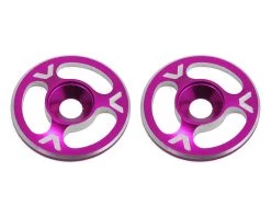 Avid RC Triad Wing Mount Buttons (2) (Pink)