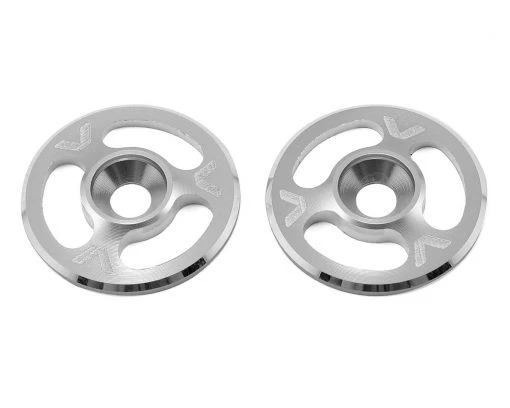 Avid RC Triad Wing Mount Buttons (2) (Silver) -Avid RC Sales Shop avd1060 sil