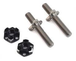 Avid RC B6/B6M Titanium Battery Post & Aluminum Nut Set