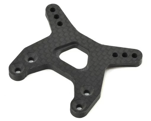 Avid RC B6 4.5mm Carbon Fiber "Flat" Front Shock Tower -Avid RC Sales Shop avd1082 ff