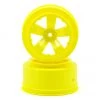 Avid RC Sabertooth Short Course Wheels w/3mm Offset (Yellow) (2) (SC5M) w/12mm Hex
