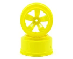 Avid RC Sabertooth Short Course Wheels w/3mm Offset (Yellow) (2) (SC5M) w/12mm Hex
