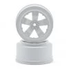 Avid RC 12mm Hex "Sabertooth" Short Course Wheels (White) (2) (22SCT/TEN-SCTE)