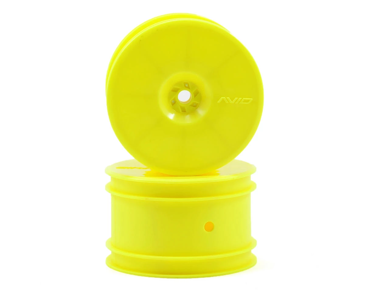Avid RC 12mm Hex Satellite 2.2" Rear Buggy Wheels (Yellow) (2) (B6/22/RB6/ZX6) 3 Avid RC 12mm Hex Satellite 2.2" Rear Buggy Wheels (Yellow) (2) (B6/22/RB6/ZX6)