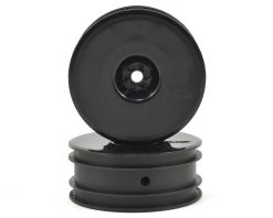 Avid RC 12mm Hex Satellite 2.2" Front Buggy Wheels (Black) (2) (B6/RB6/YZ2)