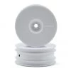 Avid RC 12mm Hex Satellite 2.2" Front Buggy Wheels (White) (2) (B6/RB6/YZ2)