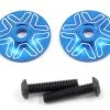 Avid RC 1/8 Wing Mount Button (2) (Blue) -Avid RC Sales Shop avd1805 blu