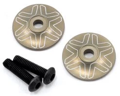 Avid RC 1/8 Wing Mount Button (2) (Hard Anodized)