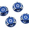 Avid RC Triad 17mm Fine Thread Capped Wheel Nut Set (Blue) (4) (M12x1.0) -Avid RC Sales Shop avd1822 blu