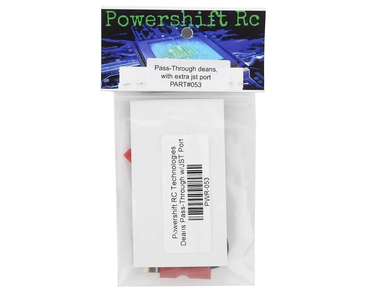 Powershift RC Technologies Deans Pass-Through w/JST Port 4 Powershift RC Technologies Deans Pass-Through w/JST Port - Image 2