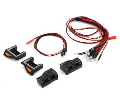 Powershift RC Technologies CEN F450 LED Headlight & Taillight Kit w/Rear Markers (White)